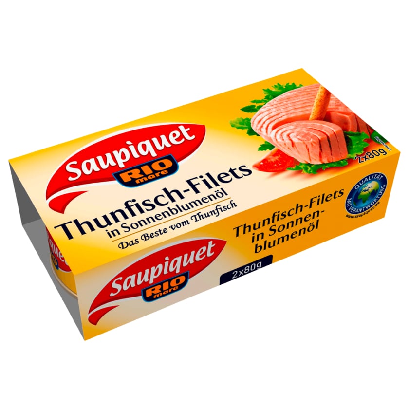 Saupiquet Thunfisch-Filets in Öl 2x52g